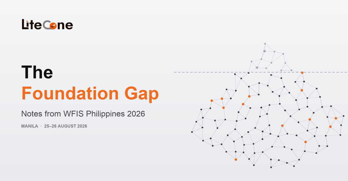 The Foundation Gap: notes from WFIS Philippines 2026, Manila, 25 and 26 August 2026